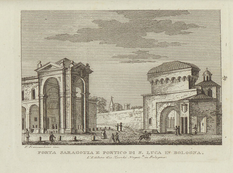 image of Porta Saragozza e portico di San Luca