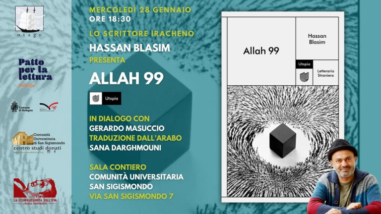 copertina di Incontro con Hassan Blasim