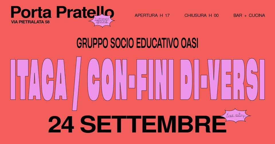 ITACA / CON-FINI DI-VERSI
