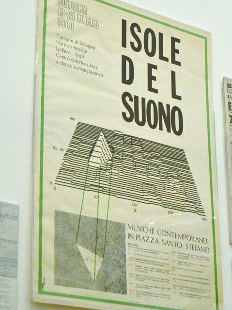 Il manifesto di "Isole del suono" - Mostra "Pensatevi liberi. Bologna Rock 1979" - MamBO (BO) - 2019
