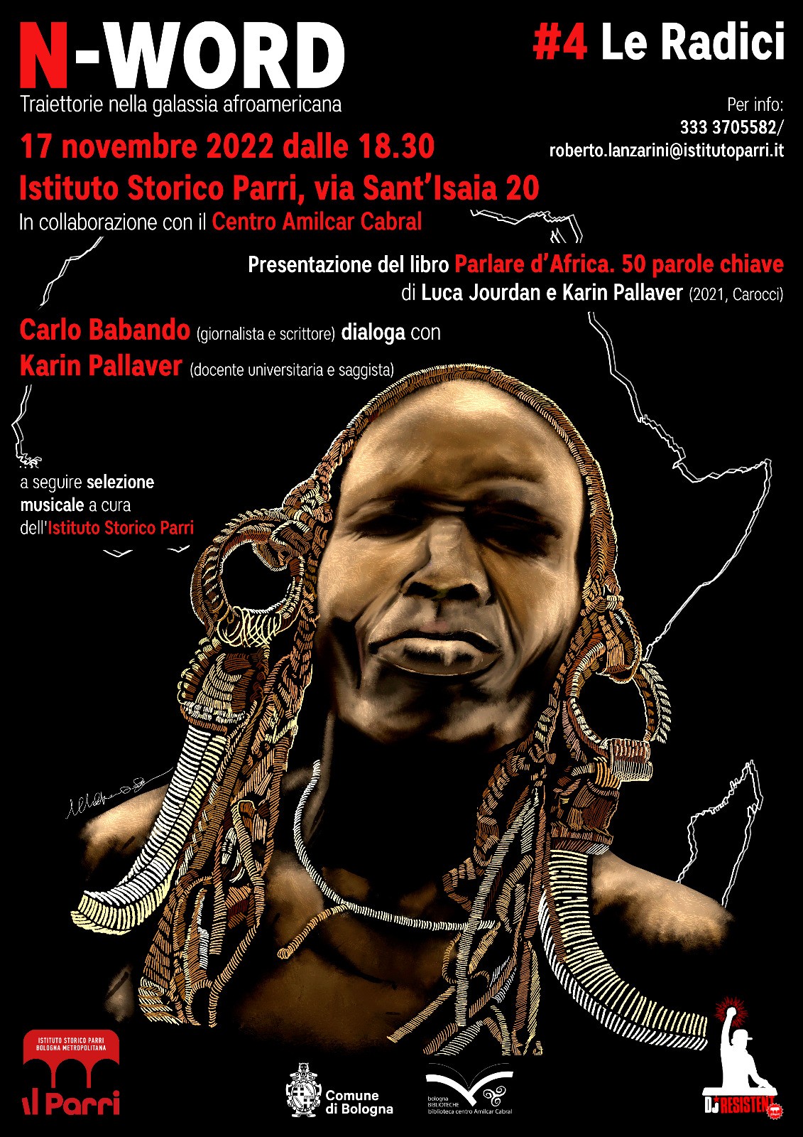 copertina di Parlare d’Africa. 50 parole chiave