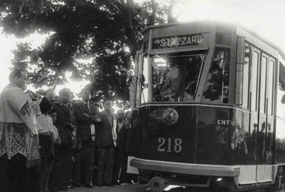 Corsa inaugurale del tram a San Lazzaro 