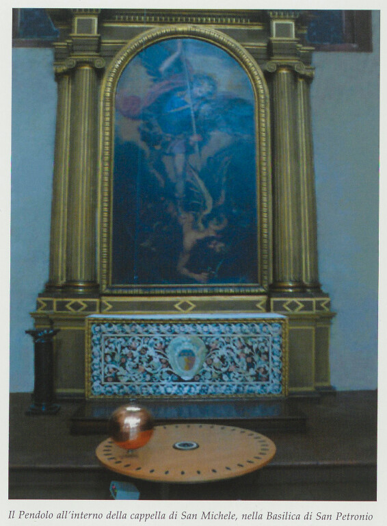 immagine di Giovanni Paltrinieri, Il pendolo di Foucault nella basilica di San Petronio (2009)