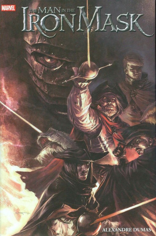 copertina di Alexandre Dumas, Roy Thomas, The Man in the Iron Mask, Usa, Marvel enterprises, 2008