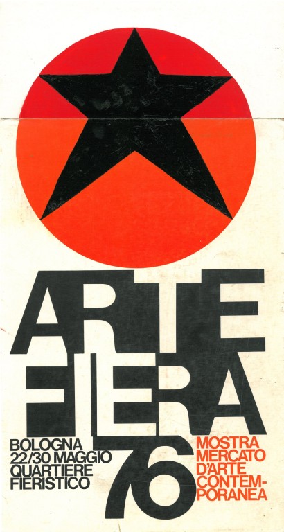 Flavio Favelli, Arte Fiera 1976 smalto su copertina 38x20 cm 2011    .jpg