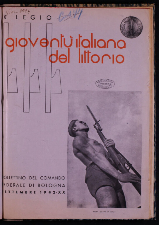 «Gioventù italiana del Littorio. Bollettino del Comando federale di Bologna»