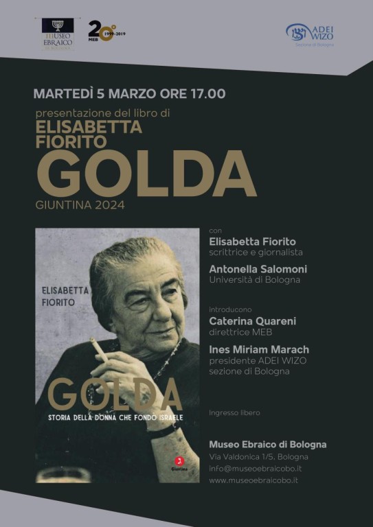 couverture de GOLDA. Storia della donna che fondò Israele