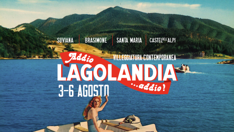 copertina di Lagolandia – Villeggiatura Contemporanea