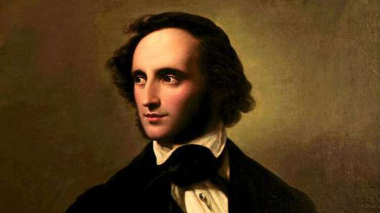 couverture de Mendelssohn, un romantico felice?