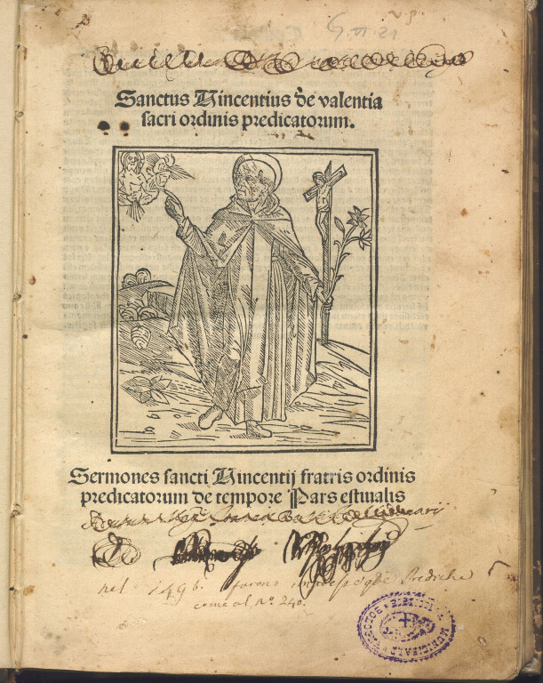 image of Domenicani vs. Francescani - Vicent Ferrer e Bernardino da Siena