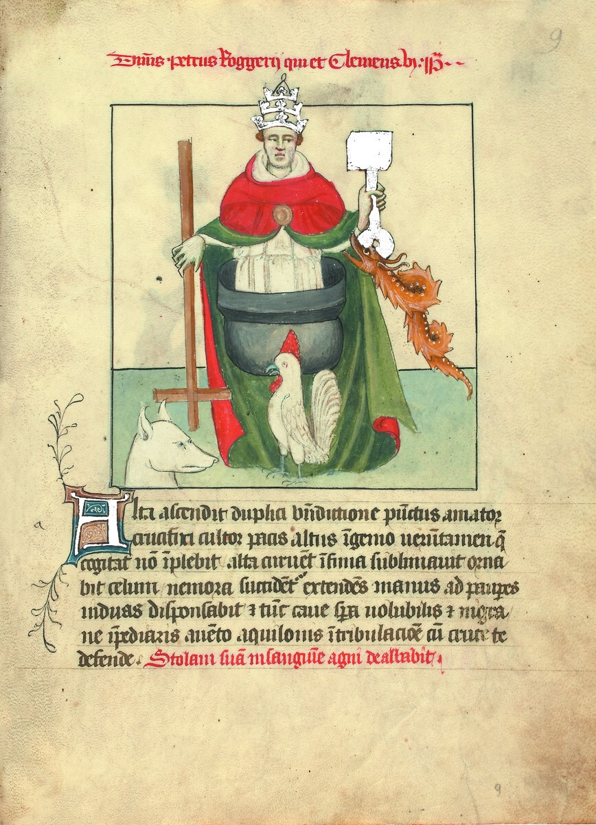 copertina di Clemente VI (1342-1352) - Pierre Roger