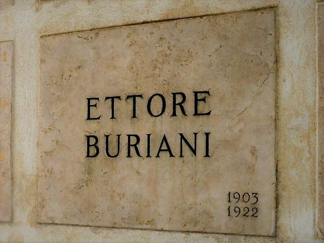 Tomba di Ettore Buriani 
