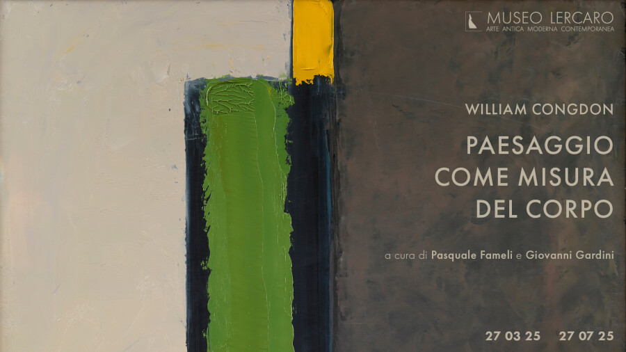 cover of Visita guidata alla mostra "William Congdon. Paesaggio come misura del corpo"