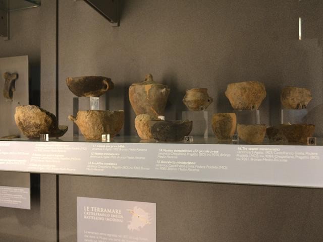 Ciotole scodelle e vasi dalle terramare della provincia di Bologna 