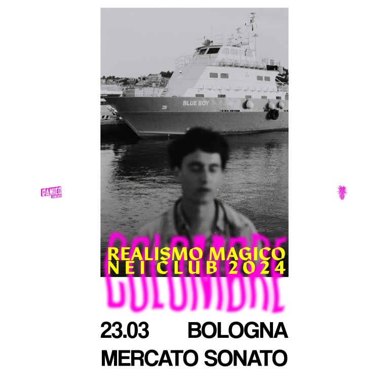 copertina di Colombre live – Realismo Magico nei Club 2024