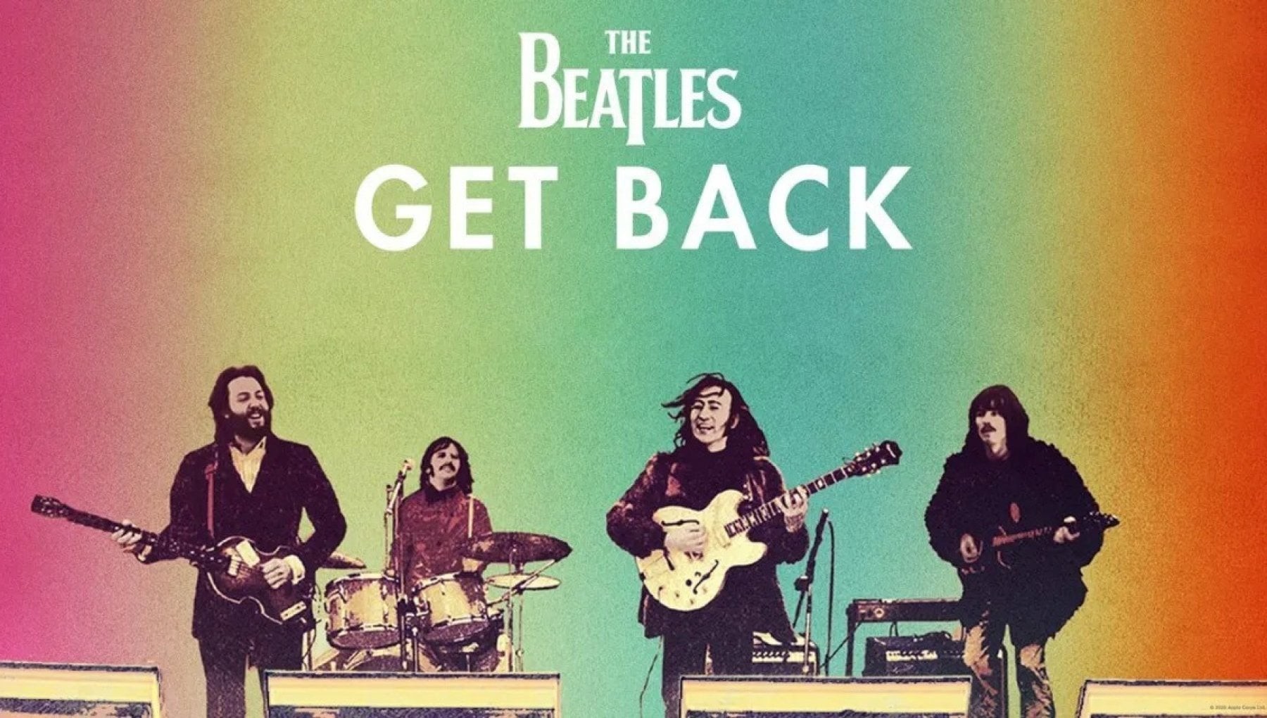 cover of THE BEATLES: GET BACK