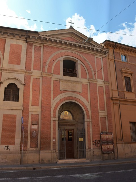 Chiesa di Santa Maria delle Muratelle - via Saragozza (BO) - la facciata