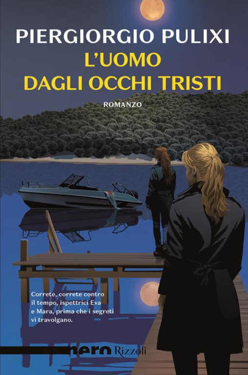 copertina di L'uomo dagli occhi tristi