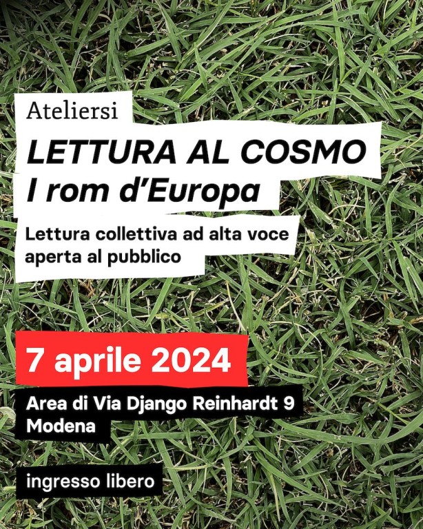 copertina di LETTURA AL COSMO - I rom d'Europa