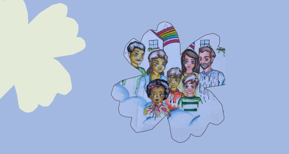 copertina di Due famiglie per crescere…