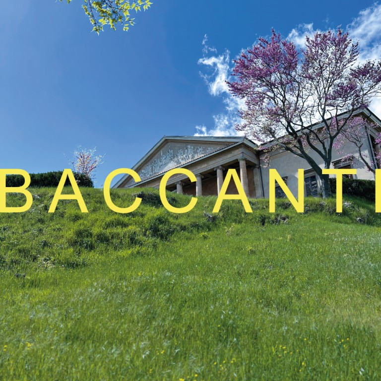 copertina di Baccanti