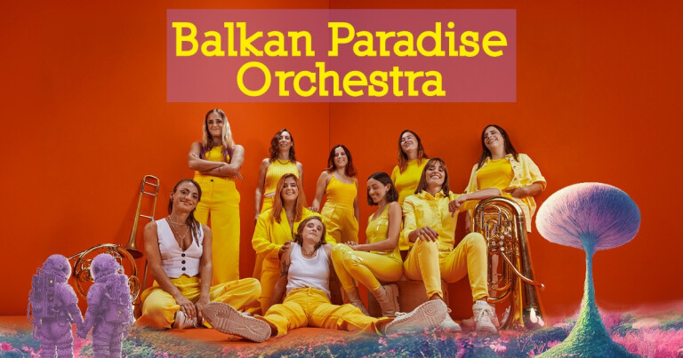 copertina di Balkan Paradise Orchestra