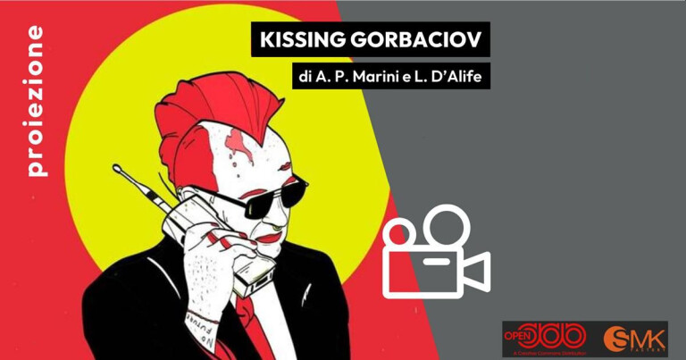 copertina di Kissing Gorbaciov