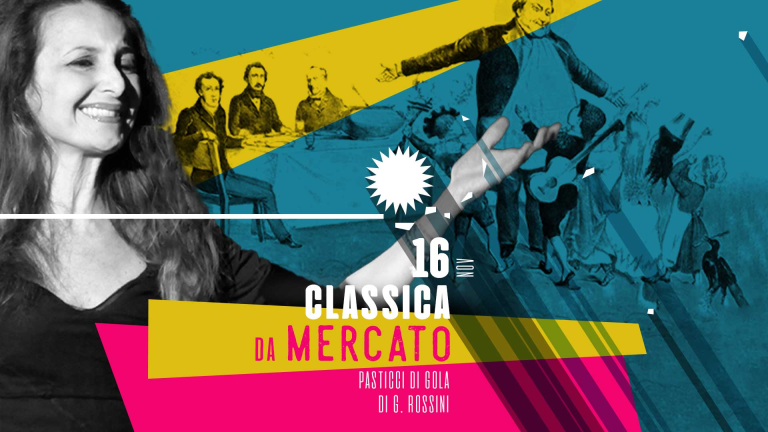 copertina di CLASSICAdaMercato | PASTICCI DI GOLA di G. Rossini
