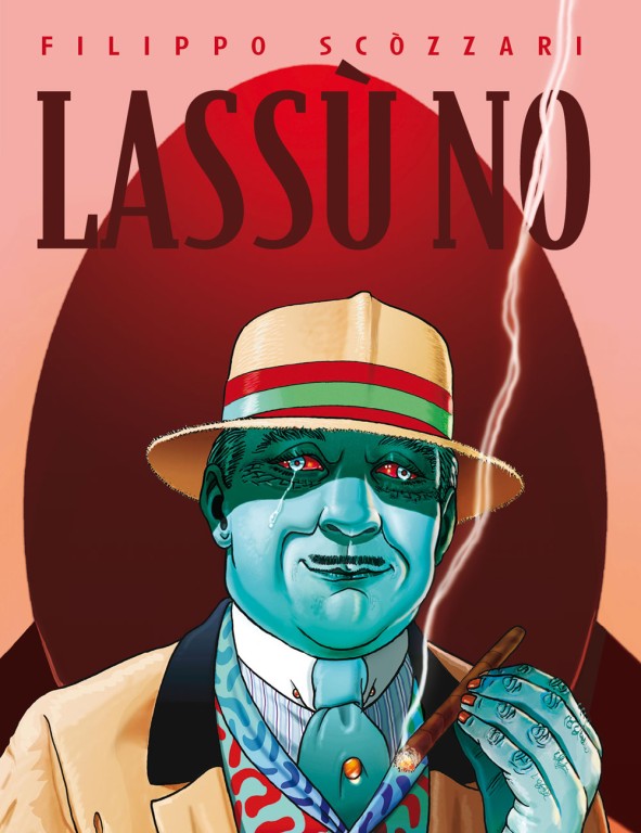 copertina di Filippo Scòzzari, Lassù no, Roma, Coconino, Fandango, 2019
