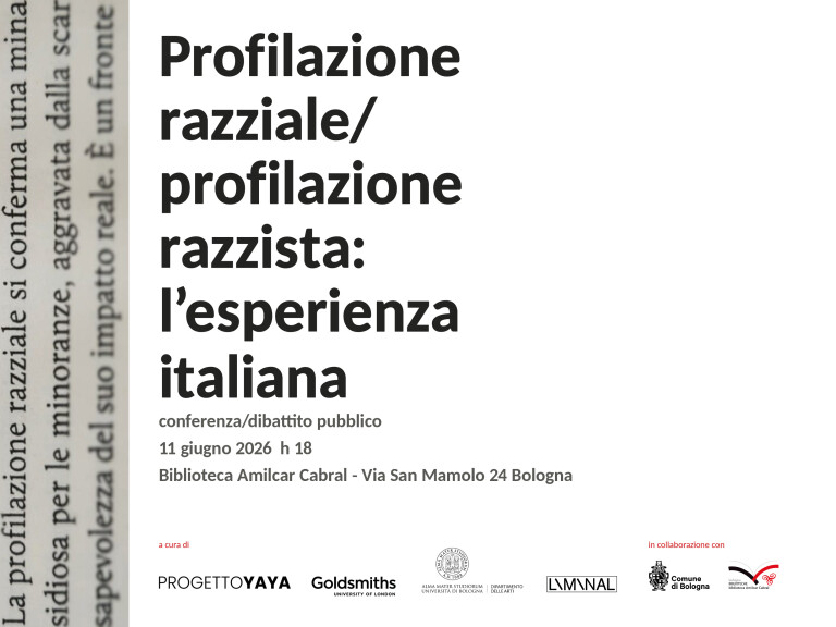 immagine di Profilazione razziale/profilazione razzista: l'esperienza italiana