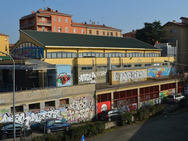 L'ex mercato rionale di San Donato (BO) che ospita Mercato Sonato