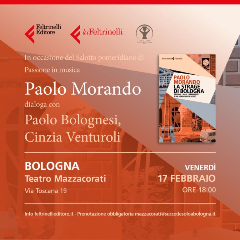 copertina di Presentazione del libro “La strage di Bologna”