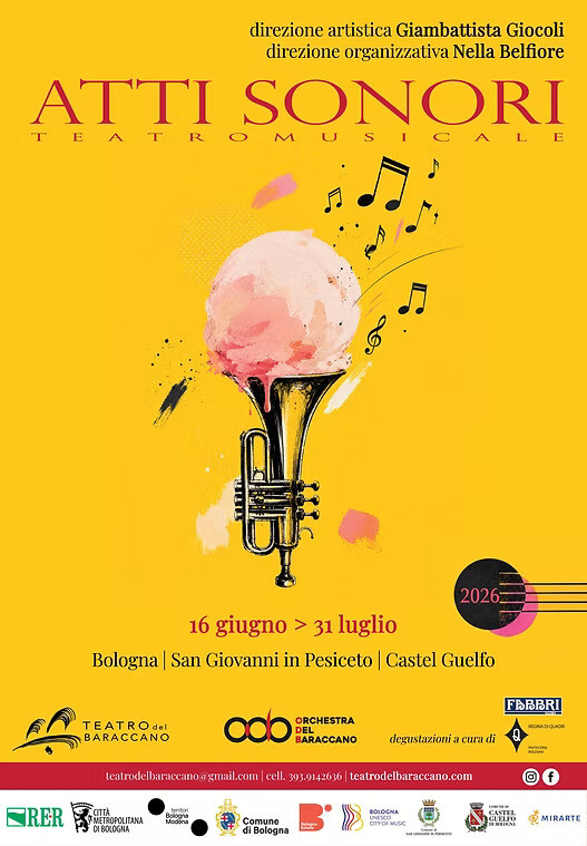 copertina di Atti Sonori - estate 2026