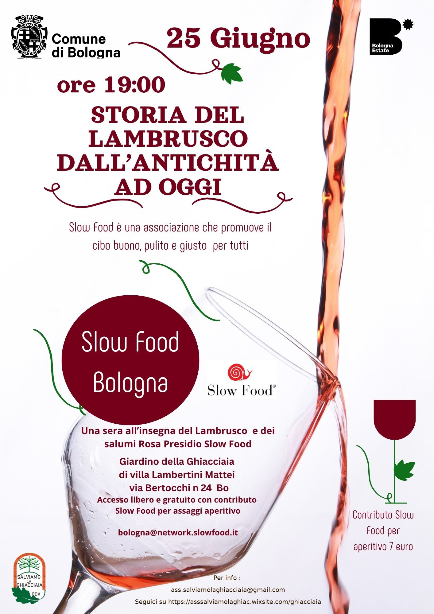 Storia del Lambrusco dall’antichità ad oggi in compagnia di Slow Food Bologna