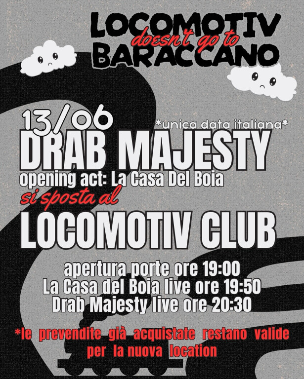copertina di Drab Majesty