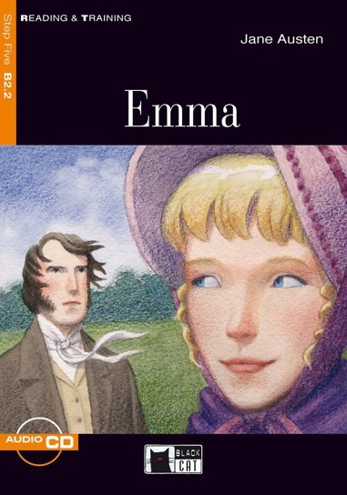 copertina di Emma
 text adaptation by Derek Sellen, activities by Derek Sellen and Kenneth Brodey, illustrated by Alfredo Belli, revised ed, Cideb Black cat, 2007