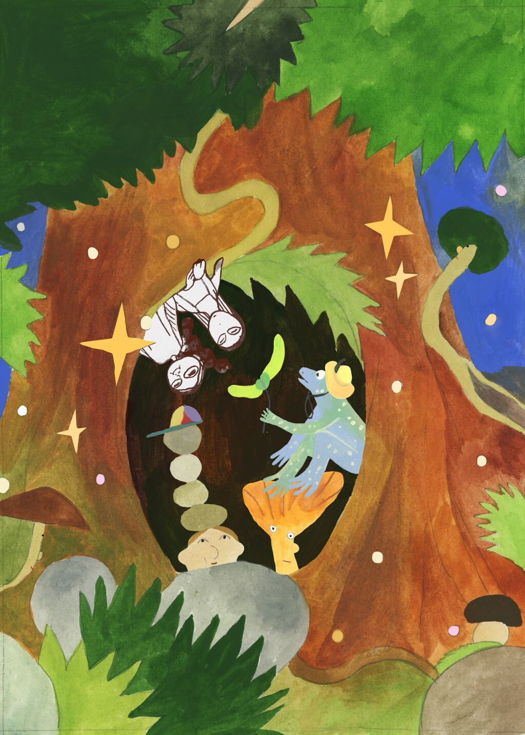 copertina di Forest encounters | mostra