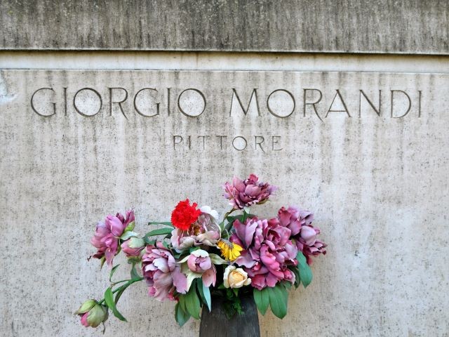 Tomba di Giorgio Morandi alla Certosa 