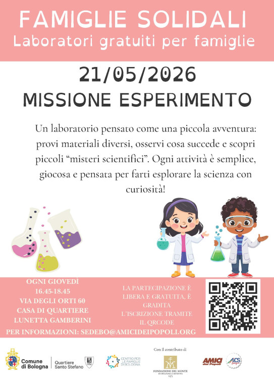 copertina di Missione esperimento