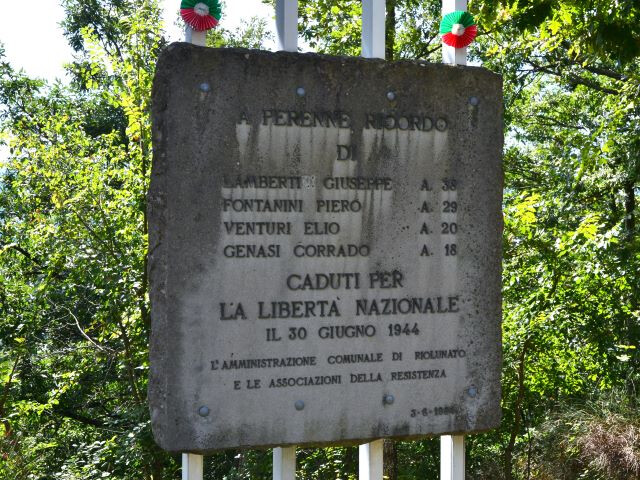 Monumento ai partigiani di Piandelagotti