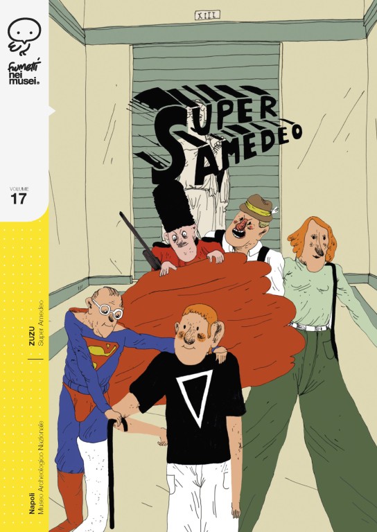copertina di Zuzu, Super Amedeo, Roma, Coconino Press, Fandango, 2019