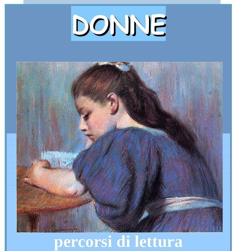cover of Donne: percorsi di lettura al femminile