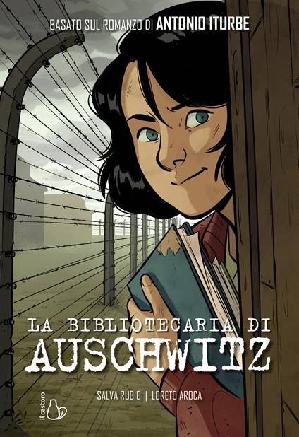 copertina di La bibliotecaria di Auschwitz