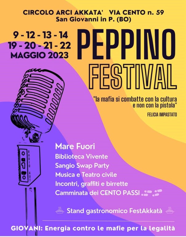 copertina di Peppino Festival 2023
