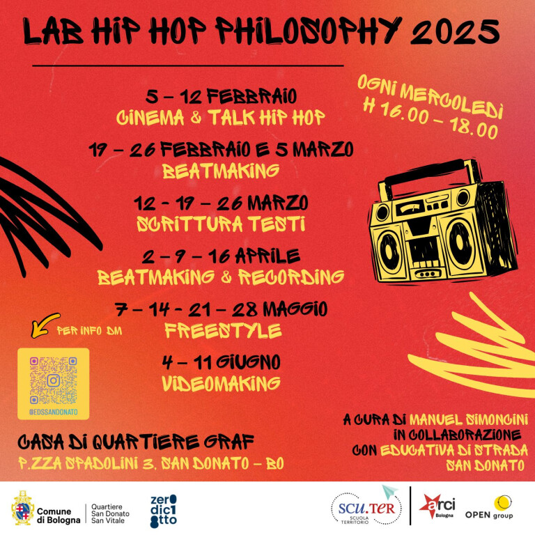 immagine di Lab Hip Hop Philosophy 2025