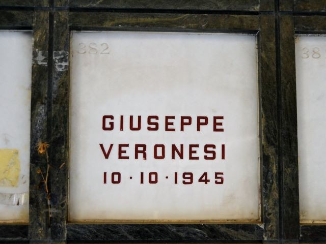Tomba di Giuseppe Veronesi 