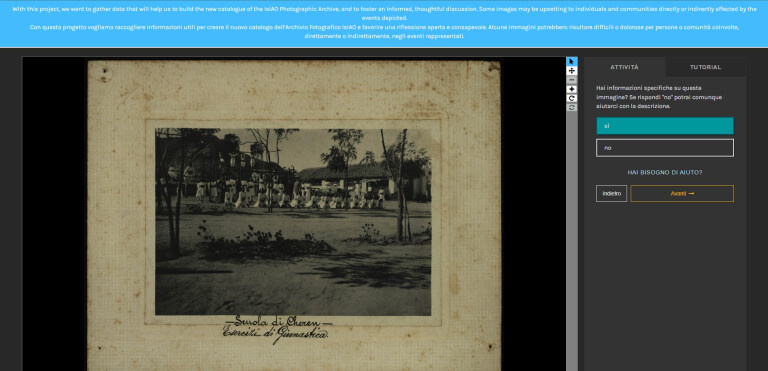 Collezioni fotografiche del colonialismo italiano (1861-1960) 