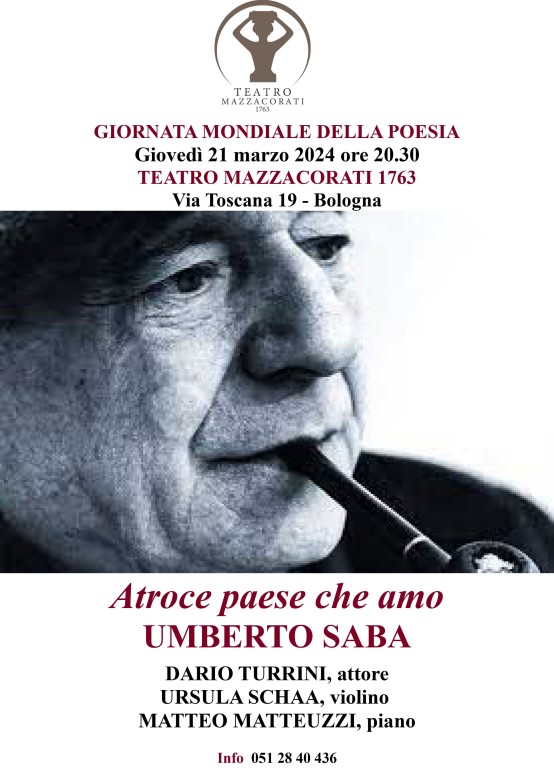 cover of Atroce Paese che amo - Umberto Saba