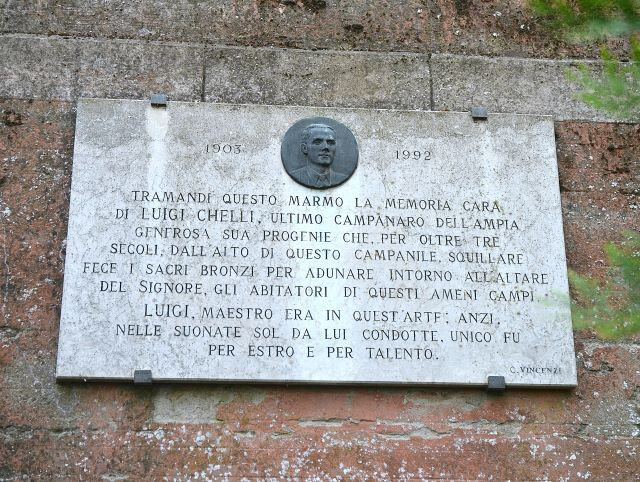 Lapide per Luigi Chelli