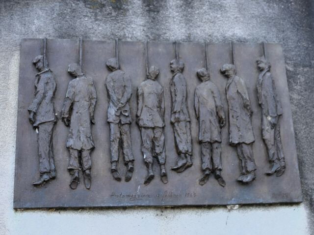 Nuovo monumento dell'eccidio di Pratomaggiore